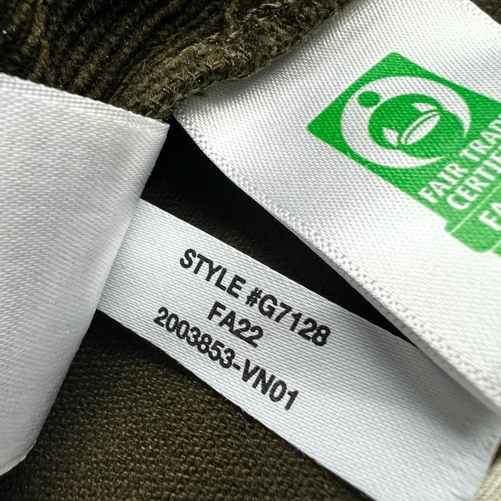 J. Crew Style 484 Corduroy Pants Slim Fit Men’s Olive Green